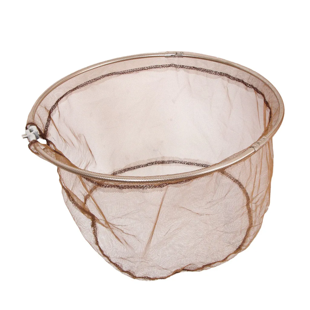 Perfeclan Fly Fishing Landing Net Head Nylon Mesh Hand Nets Catch Release Scoop Net Carp Bass Trout Catch Release Scoop Net