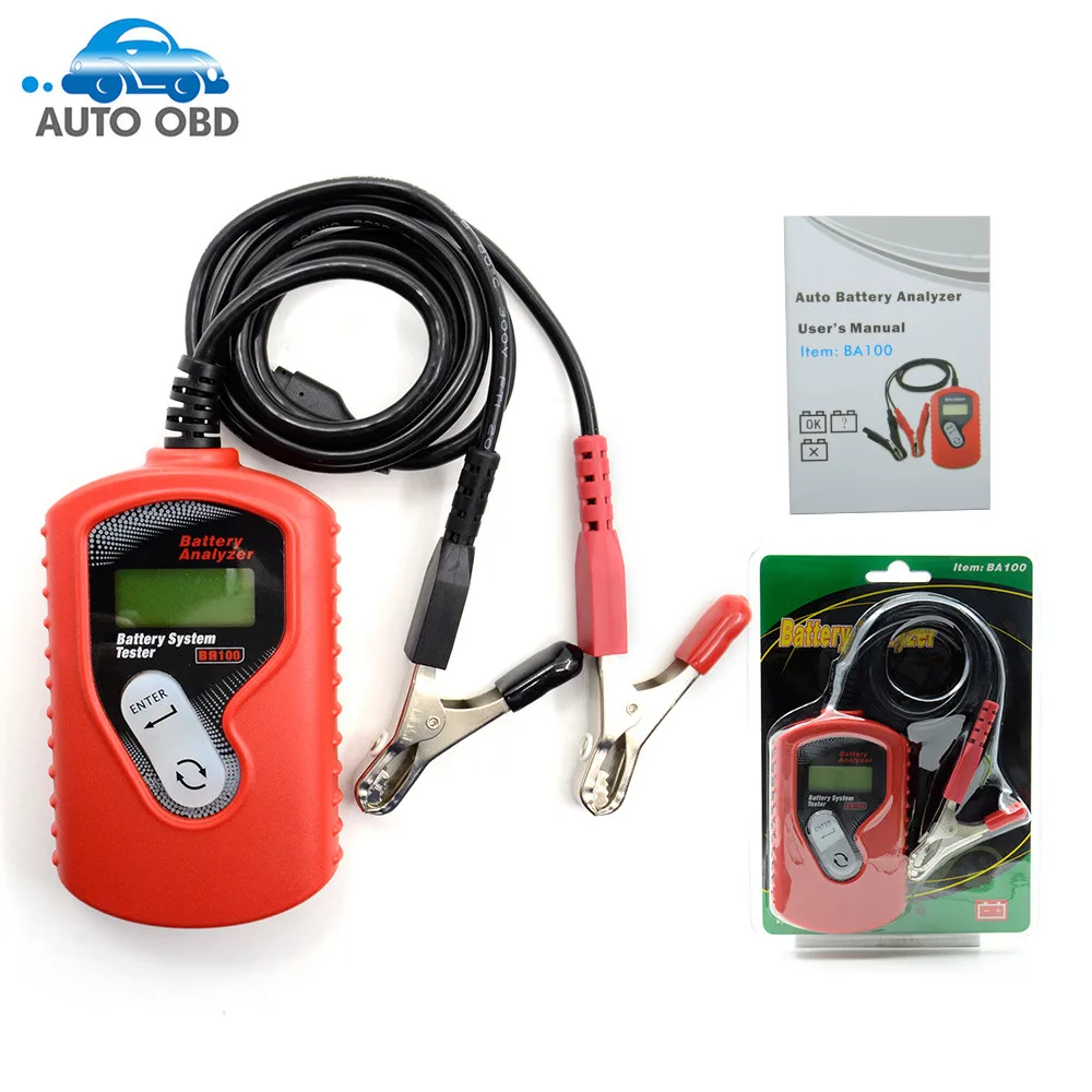 Buy NEW Arrival BA100 12V Car Battery Tester for