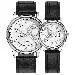 Новинка 1 пара/2 шт. Tiannbu ультратонкие кожаные романтические модные наручные часы дропшиппинг L530 - Цвет: B
