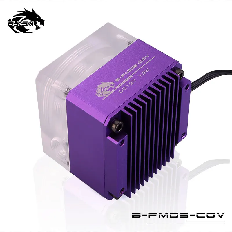 

Bykski DDC Pump DC12V 10W Maximum Flow Lift 6 Meters 600L/H Radiator Size 62*62*58MM. RBW Lighting.P/N:B-PMD3-COV