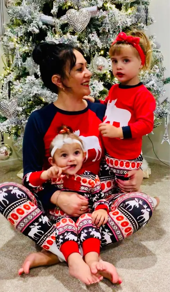

Family Christmas Pajamas Set Dropship Matching Family Outfits Warm Adult Kids Girls Boy Mommy Sleepwear Mother Daughter Clothes