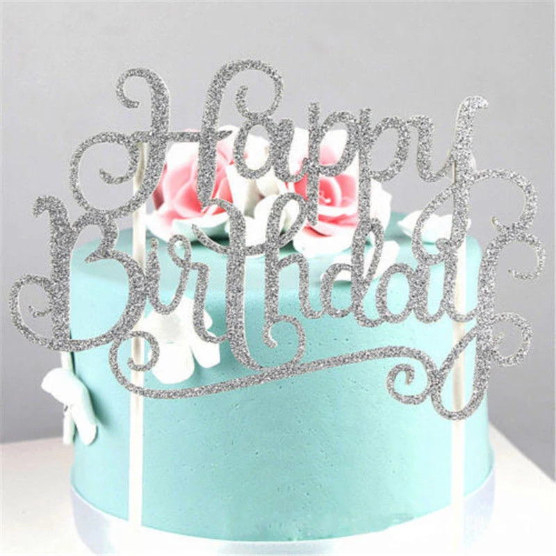 Party Creative Happy Birthday Cake Small Flags Birthday Happy Card