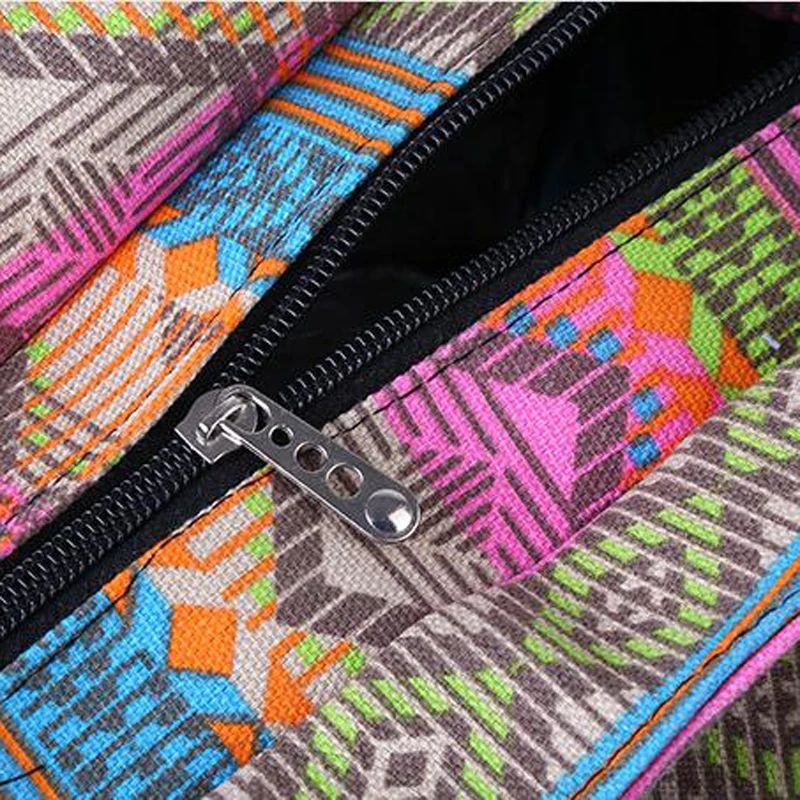 Винтажная вышивка Boho Женская сумка холщовые сумки повседневные женские большие