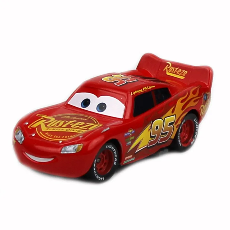 Disney Pixar Cars 3 Cars 2 Lightning McQueen Мак Дядя Школьный автобус Грузовик Литье под давлением 1:55 Модель Игрушечный автомобиль Детские детские подарки - Color: 053 21 same picture
