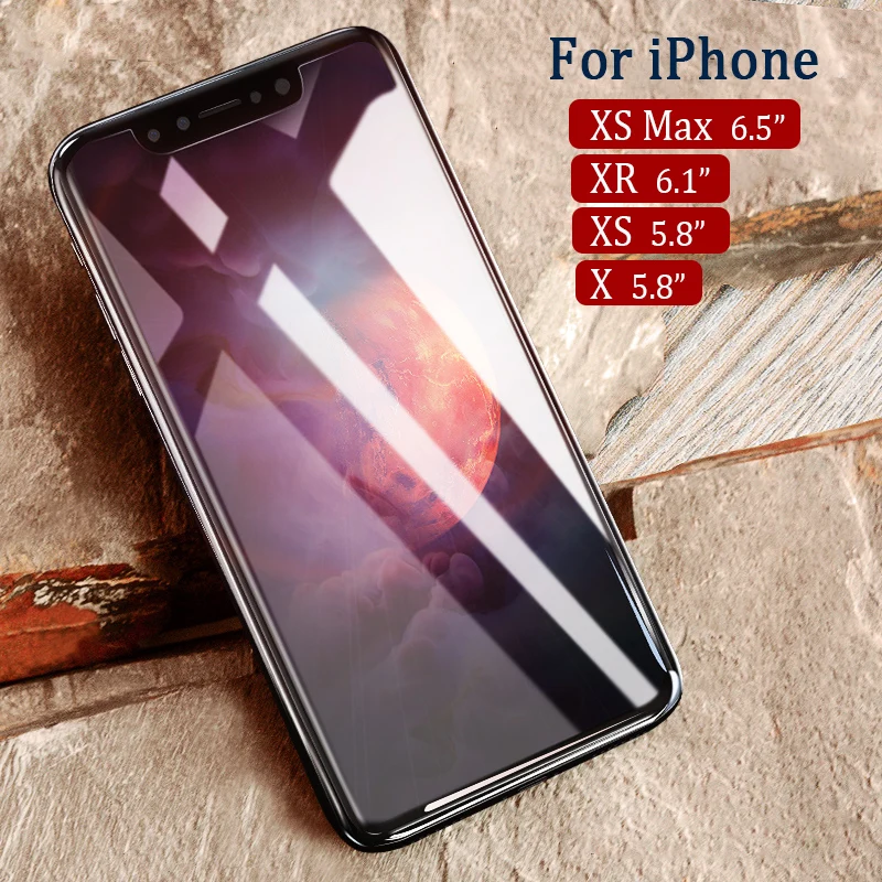 for iphone xs max sr x glas temperde protective glass screen protector1