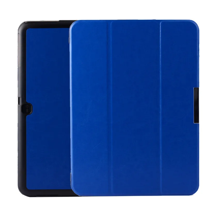 

Simple Stone Leather Folio Case Cover For Samsung Galaxy Tab 4 10.1" SM-T530 Tablet 0916 mosunx