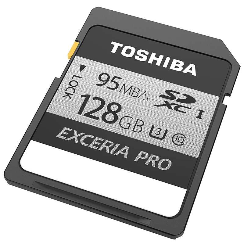 Toshiba Exceria Pro N401 sd карта, 32 ГБ, 128 ГБ SDHC/SDXC скорость считывания: до 95 МБ/с. слот для карт памяти 64 ГБ 10 класса UHS-I для цифрового однообъективного зеркального фотоаппарата