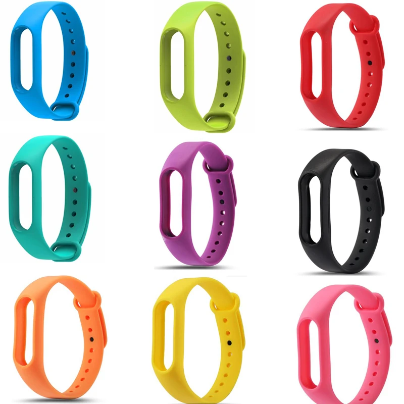 Сменный силиконовый ремешок для Xiaomi Mi Band 5 4 3 2 2020|Ремешки часов| |