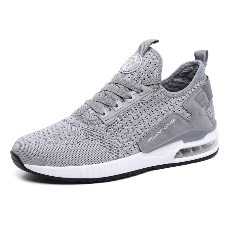 

New Men Casual Shoes Breathable Couple Sneakers Men Air Cushion Mesh Sports Shoes Trend Trainers Men Shoes Comfortale Fly Knit