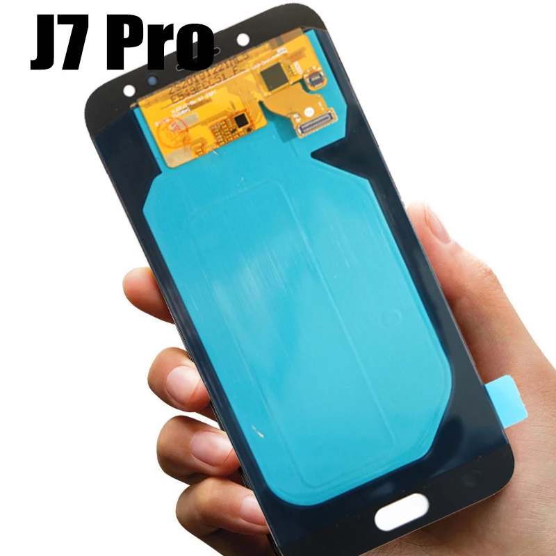 5,5 ''Супер AMOLED lcd для SAMSUNG Galaxy J7 Pro дисплей J730 J730F J7 кодирующий преобразователь сенсорного экрана в сборе