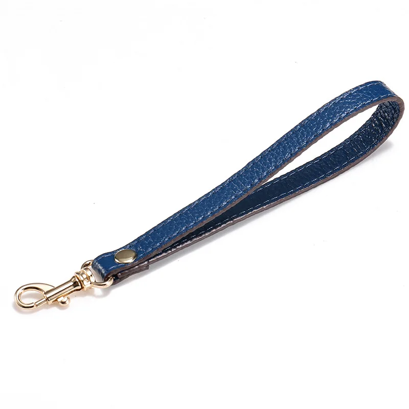 Women Bag Strap Genuine Leather Purse Handles Gold Silver Buckle Cow Leather Handles For Bags Hand Strap Accessories Wrist Belt