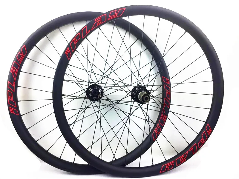 Колеса IPLAY супер светильник 1291g boost carbon 29er Ширина 30 мм карбоновые 29 колес