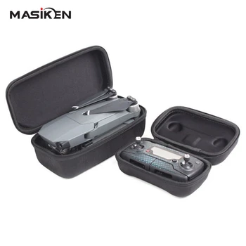

MASiKEN 2 in1 Hard Housing Bag Case For DJI MAVIC PRO Drone Hardshell Transmitter Controller Storage Box+Fuselage Portable Pouch