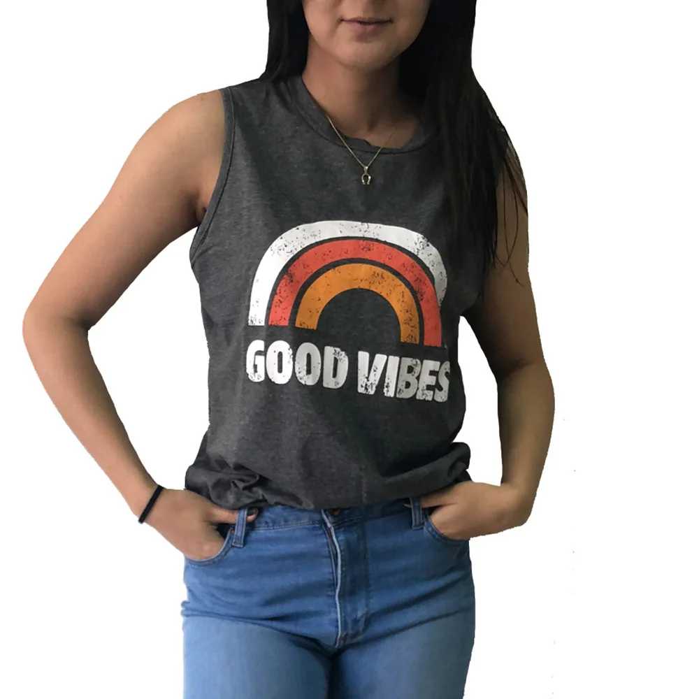 

Kawaii Rainbow t shirt Korean Aesthetic Clothes Oversized T-shirt women tshirt Vetement Femme harajuku camiseta mujer vintage