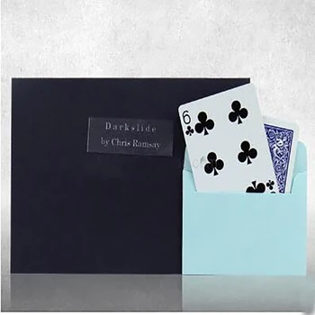

Free shipping Darkslide card magic tricks just gimmick card magic props
