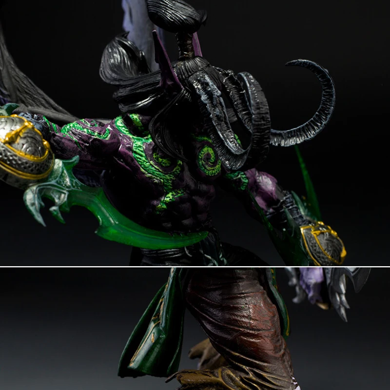 30 см игра Wow Demon Hunter Illidan Stormrage ПВХ Фигурки игрушки|Игровые фигурки и трансформеры| |