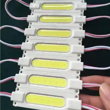 Светодиодный модуль 2 Вт IP65 Водонепроницаемый DC12V светодиодный модуль COB коммерческое освещение, освещенная реклама светодиодное фоновое освещение, белый цвет