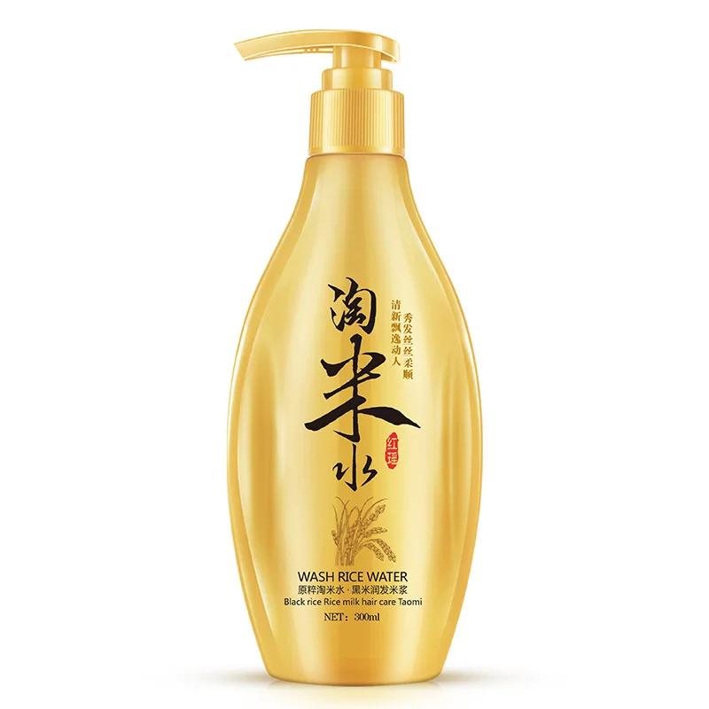 China Tradition Wash Rice Water Shampoo Black Rice Milk Hair Care Oil-control Itching Conditioning Treatment