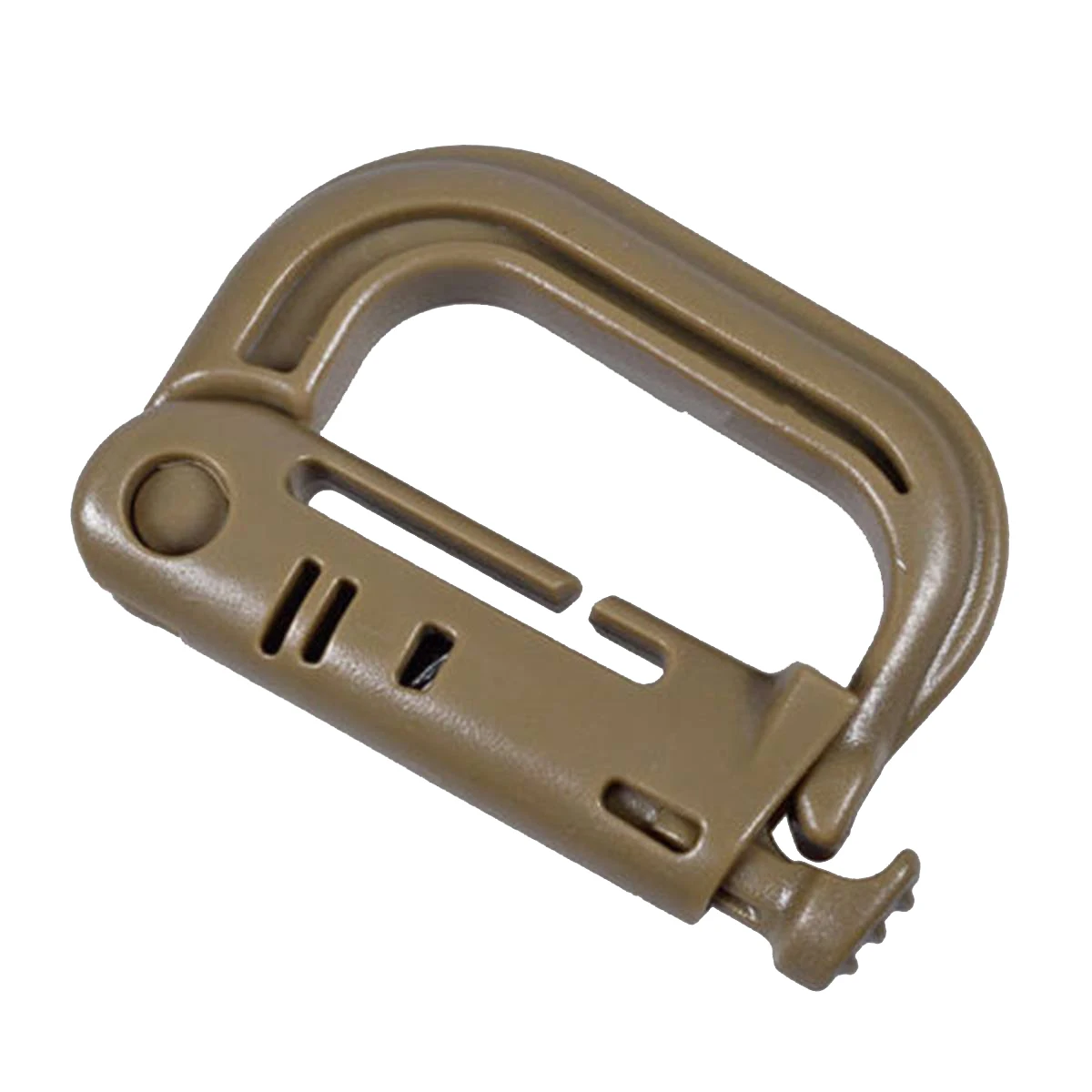 Set of 4 D Carabiner Pressure strong clip backpack shackle clip chain