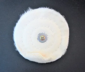 

1 Pc Dremel Accessories 100mm Polishing Cloth Mop Brush Drill Polishing Grinder Pad 1/4" Metal Rod for Jewelry