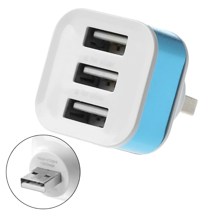 

Mini 3-Port USB 2.0 Hub Adapter Splitter Expansion For PC Laptop For MacBook
