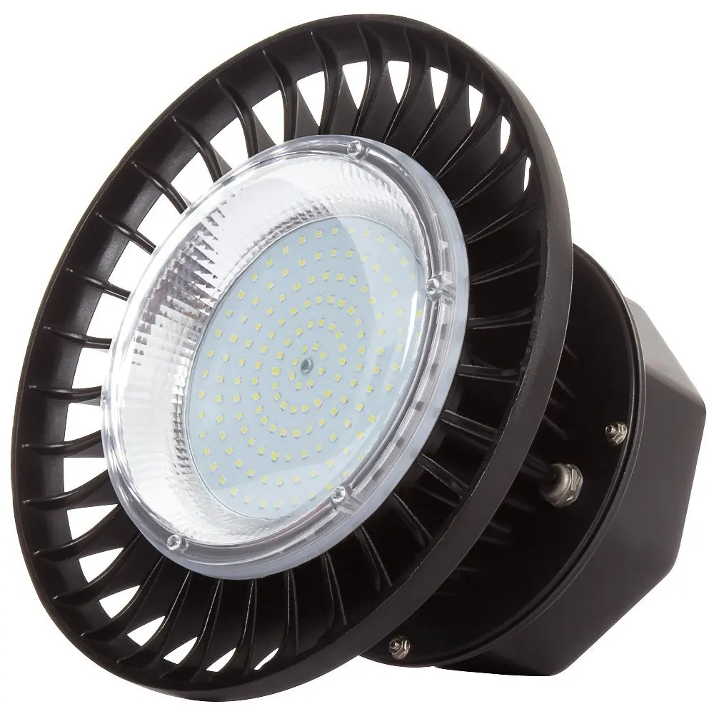 LED 150W UFO LED High Bay Lighting, 300W HPSMH Bulbs Equivalent, 15000lm,Waterproof,Daylight White,6000K,120D,Super Bright Commercial Lighting,LED High Bay Lights (2)