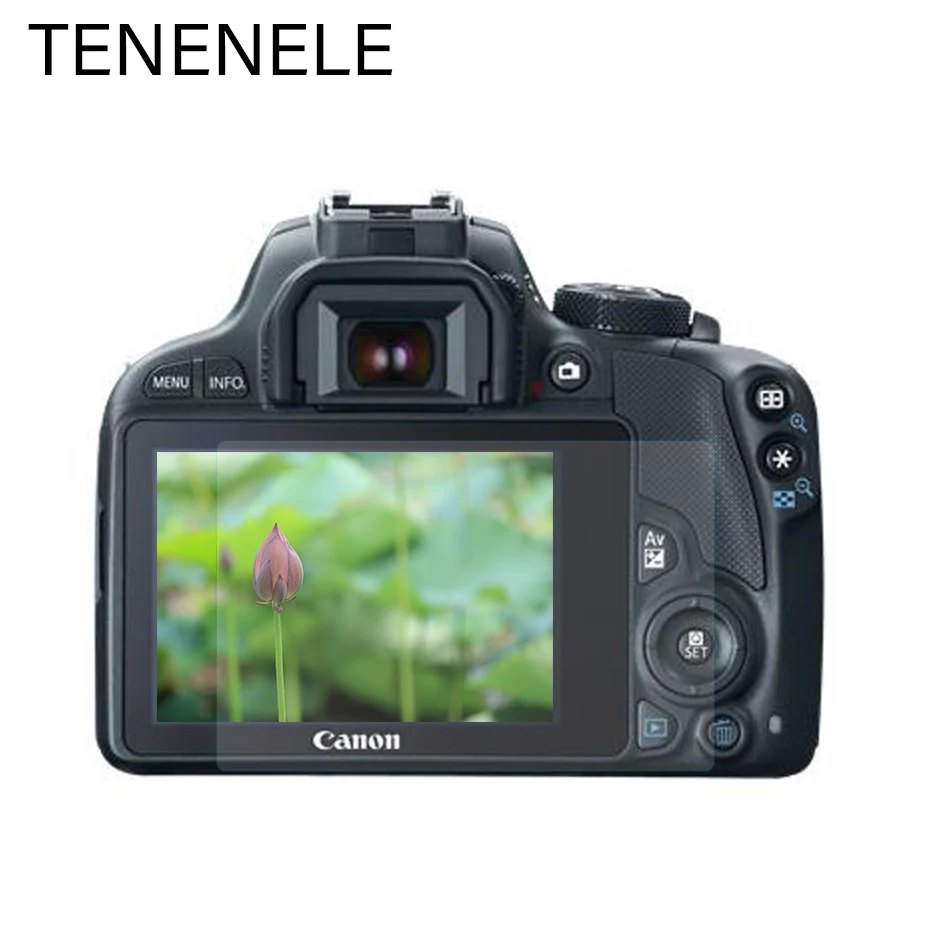 Защита экрана TENENELE для Canon EOS 100D Rebel SL1 искусственное закаленное стекло |