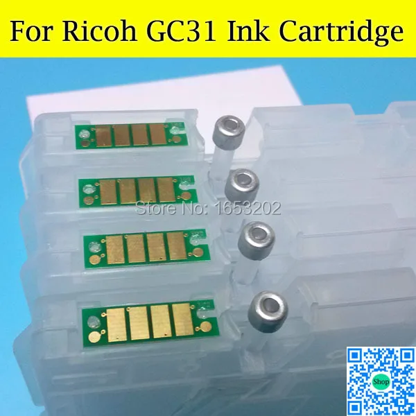 GC31 перезаправляемый картридж для Ricoh GXE3300/GXE5500/GXE2600/GXE5050N/GXE5550N принтер с чипом Arc