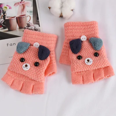 1 пара перчаток для малышей, детские варежки, держатель для мелочей, теплые лоскутные Зимние перчатки для малышей