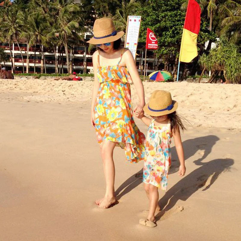 

MAXSITI U Mother and daughter filial sun hat Summer straw sun hat Beach hat Hat travel accessories