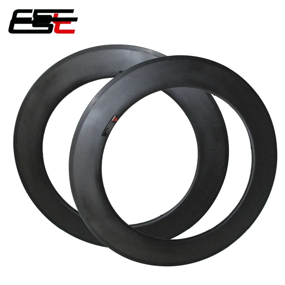 700C CSC Carbon Bike Rim 24/38/50/60/88mm Depth Profile Tubular or Clincher Bicycle Rim
