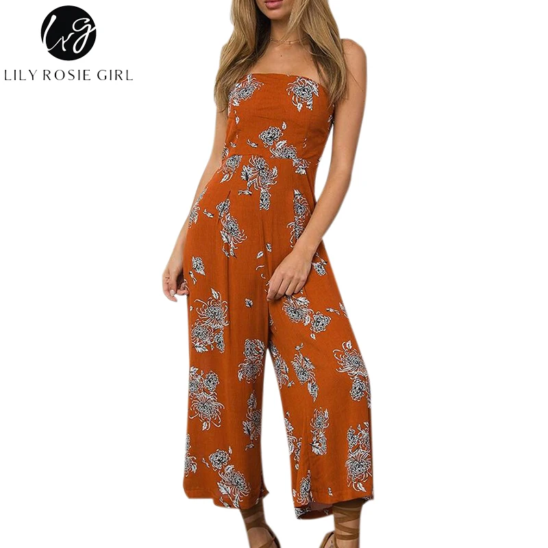 Lily Rosie девушка с открытыми плечами Boho Цветочный принт сексуальные женские