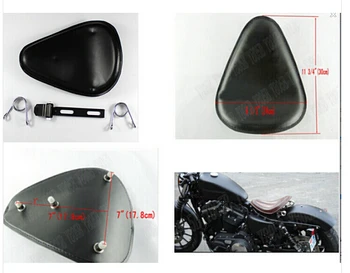 

Universal Motorcycle Solo Spring Seat +Mounting Bracket For Motorcycle Street Bike Dual Sport Bike Chopper Custom