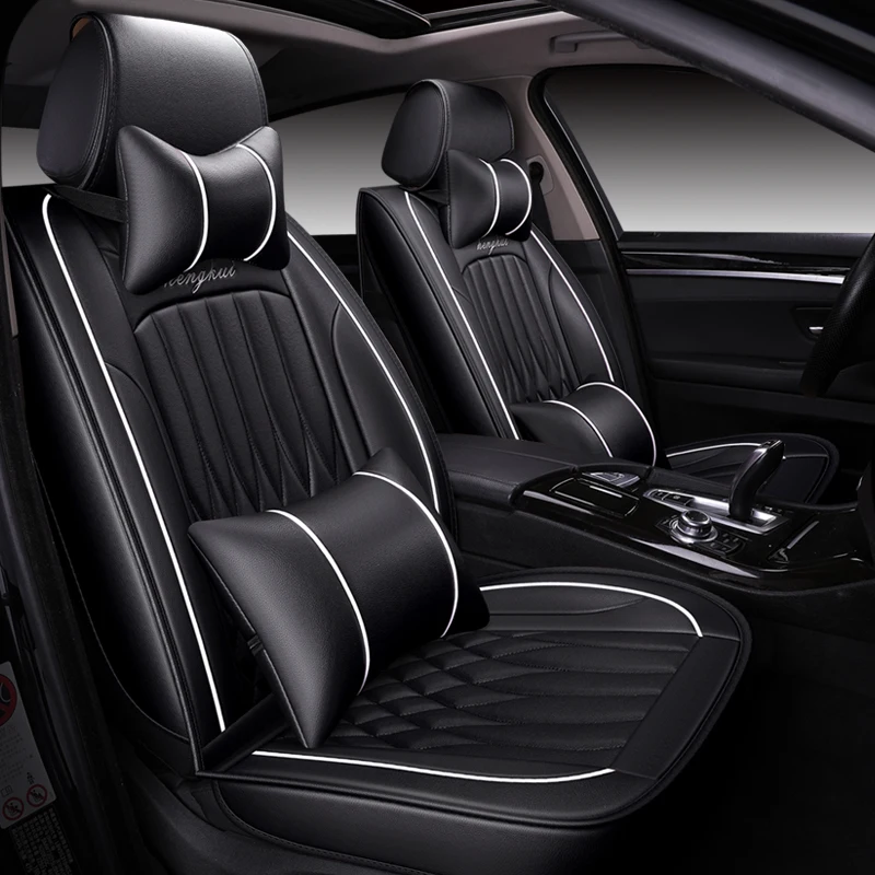 

Universal pu leather car seat cover for nissan pathfinder pathfinder primera p12 PULSAR QASHQAI j10 j11 2017 2018