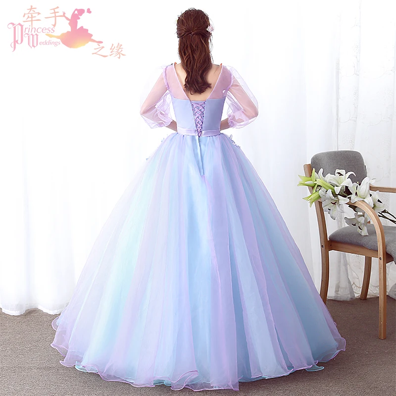 New sweat lady girl women princess bridesmaid banquet party ball prom dress gown