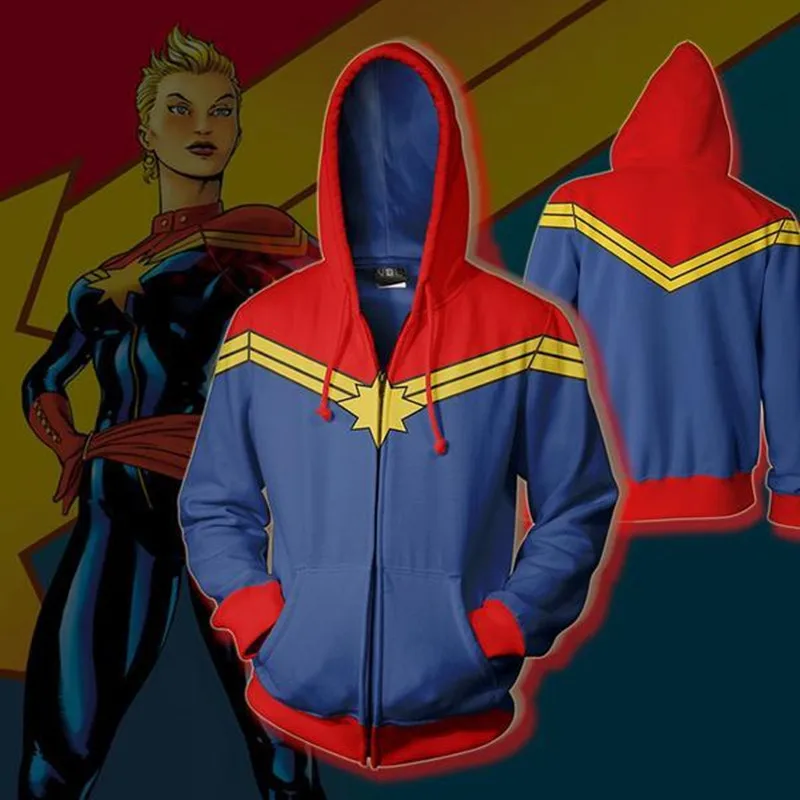Captain avengers endgame 4 Marvel movie hoodies sweat homme hoodie Women man 3D print streetwear Hipster zipper Sweatshirt 5xL