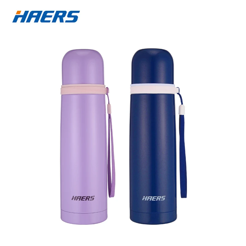

Haers 500ml Vacuum Flasks Thermoses With Cup Multi-color Optional Thermocup