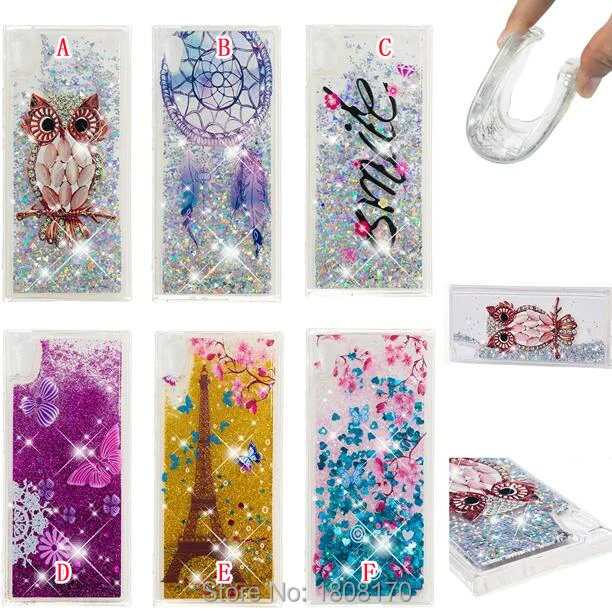 Мягкий чехол из ТПУ C-Ku Quicksand Liquid Star для Sony Xperia XA1 Plus Ultra XZ Premium L1 L2 XZ1 XZ2 Compact XA2 Cover 100 шт.