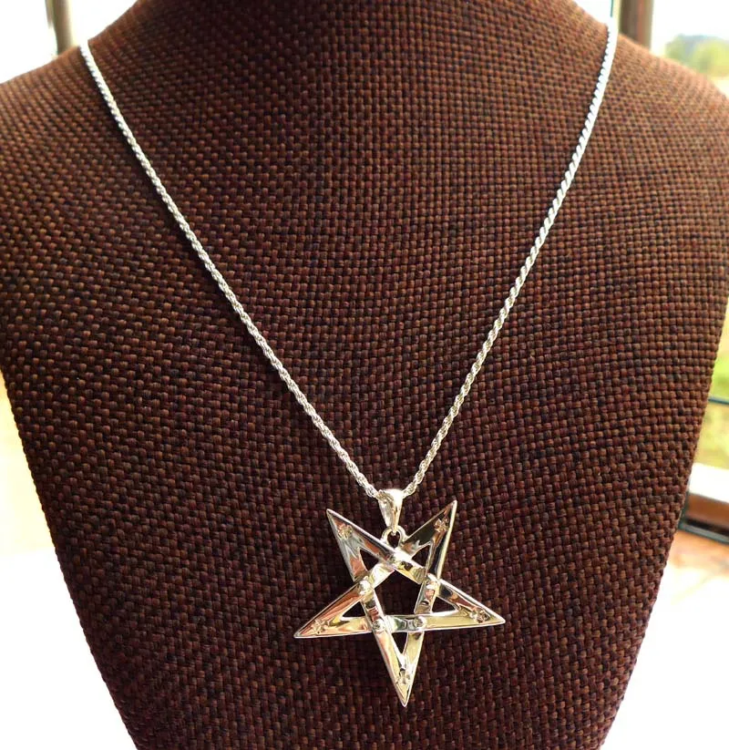 

Star Necklace in Solid Sterling Silver