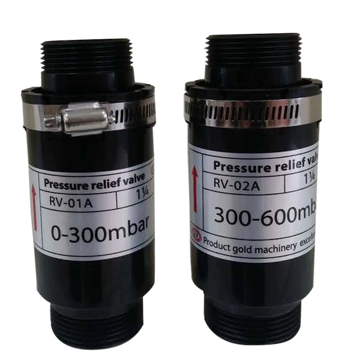 3PC Ring Blower Regenerative Blower Relief valve for air compressor