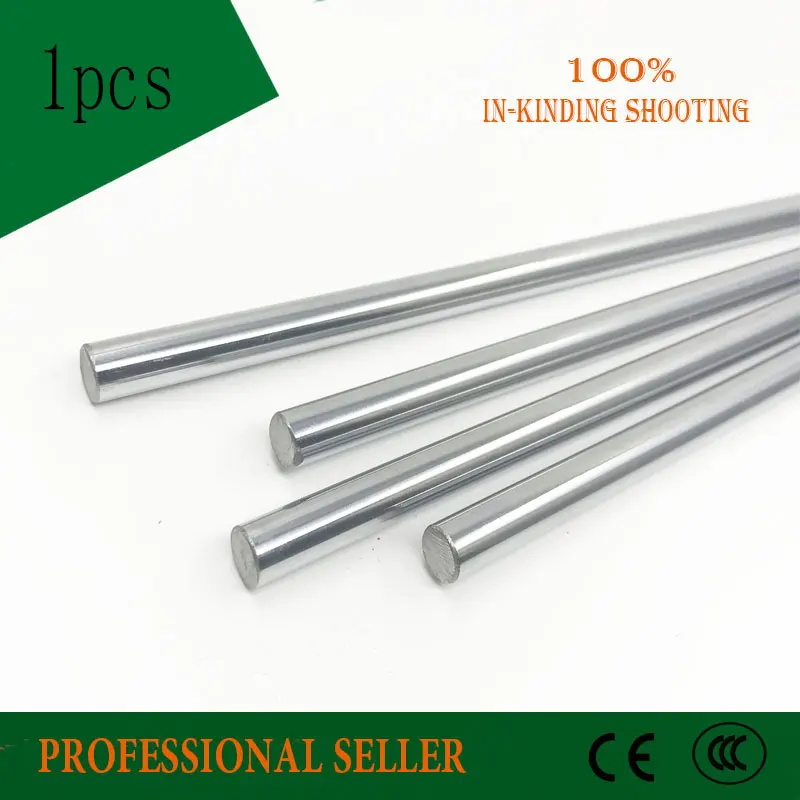 

1pc 6mm 6x200 linear shaft 3d printer 6mm x 200mm Cylinder Liner Rail Linear Shaft axis cnc parts