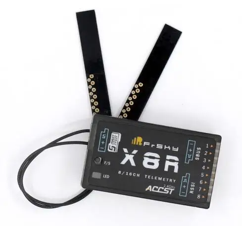 FrSky X8R 2,4G S. Порт 8/16ch телеметрический приемник для Taranis X9D-PCB антенна