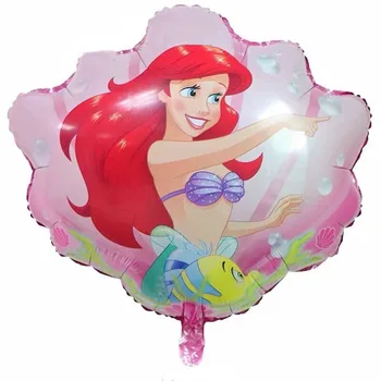 

New Mermaid Princess Foil Balloons Women Birthday Party Decorations Adult Supply Helium Balloons Baloes Decoracao De Festa