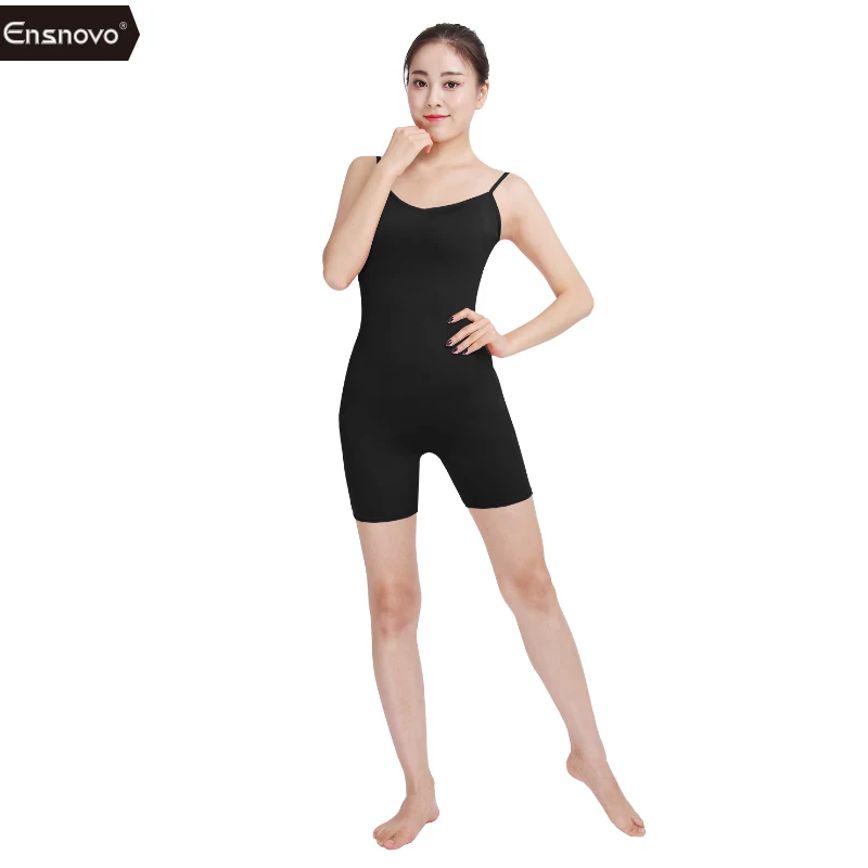 Buy Ensnovo Women Ballet Yogo Jumpsuit Wear Sleeveless