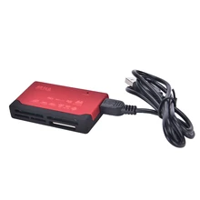 4 цвета все в одном устройство для чтения карт памяти USB внешний SD SDHC Mini Micro M2 MMC XD CF