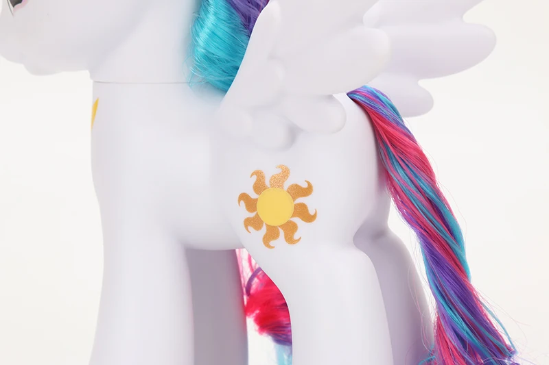 Игрушки My Little Pony 8 дюймов Friends Princess Rainbow Dash Twilight Sparkle Cadance Celestia фигурка Коллекция Модель Куклы