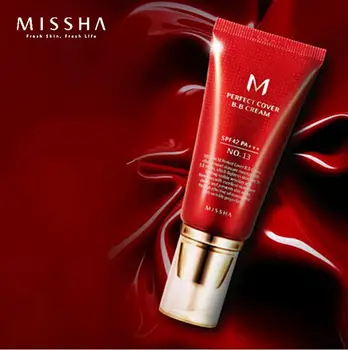 

MISSHA M Perfect Cover BB Cream SPF 42 PA+++ #13 Bright Beige