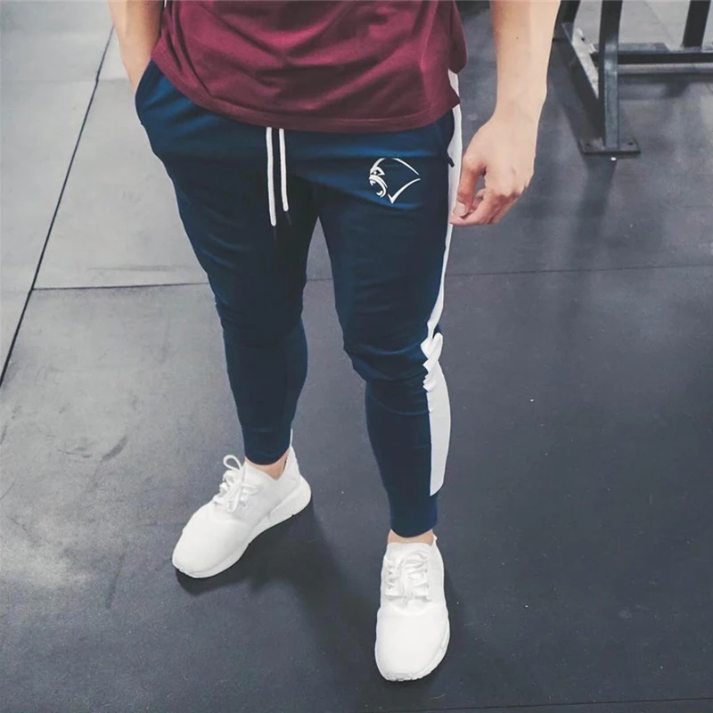 Sport Pantaloni dell'abito degli uomini Corsa e Jogging Pista Pantaloni Abbigliamento Fitness Palestra Leggings di Cotone Pantaloni Maschio mma Pugile Formazione pantaloni della Tuta Uomini