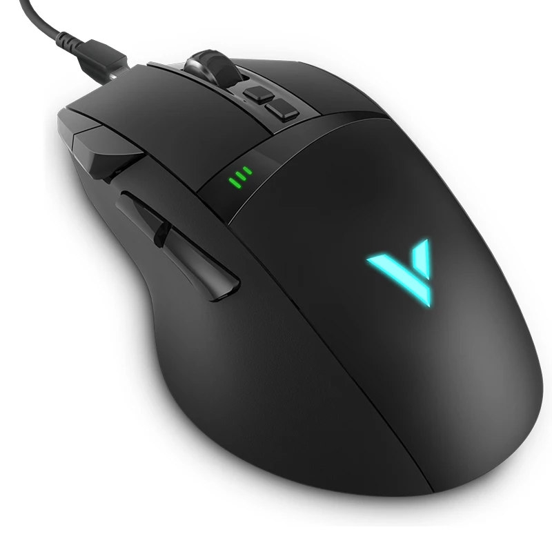  Rapoo E-sports Gaming Mouse LED Magic Lights 11 programmable keys Wireless/Wired Modes Rechargeable