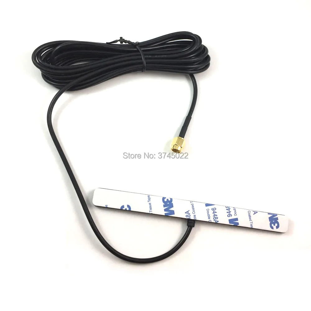 5 шт. 3G антенна Gsm Gprs патч антенны 8DBI с Sma коннектором 3 м RG174 кабель &quotT&quot
